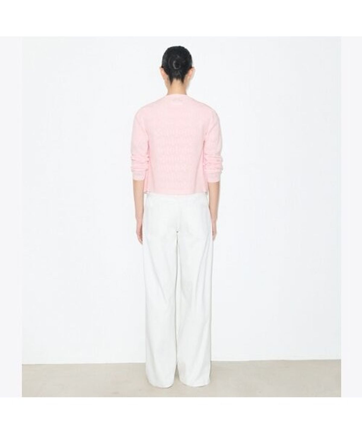 토리버치(TORYBURCH) 포인텔 비스코스 가디건 - 라이트 핑크