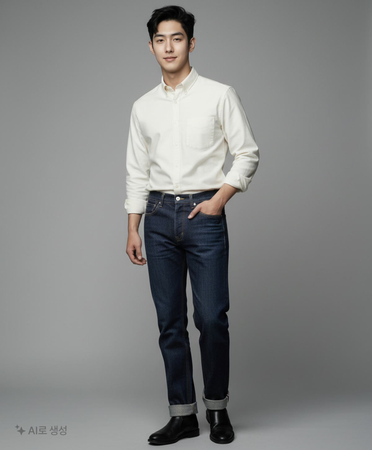 유니폼브릿지(UNIFORM BRIDGE) 청/데님 팬츠 S