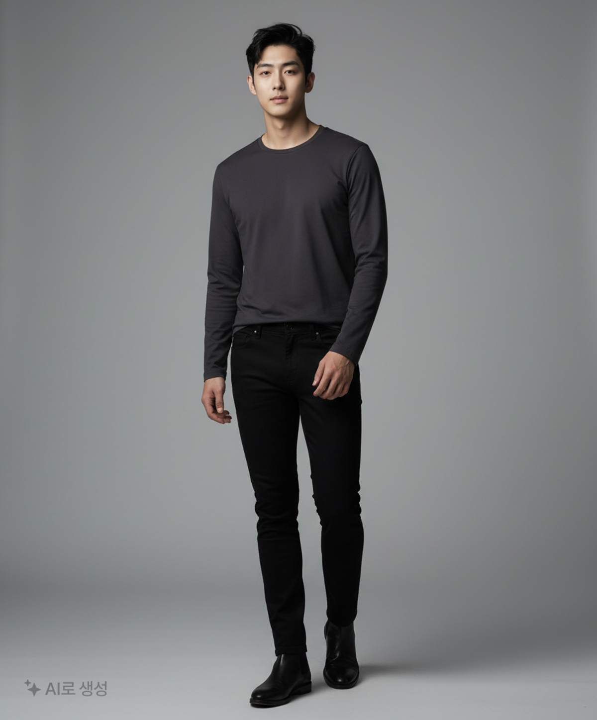 스파오(SPAO) 긴소매 티셔츠 L