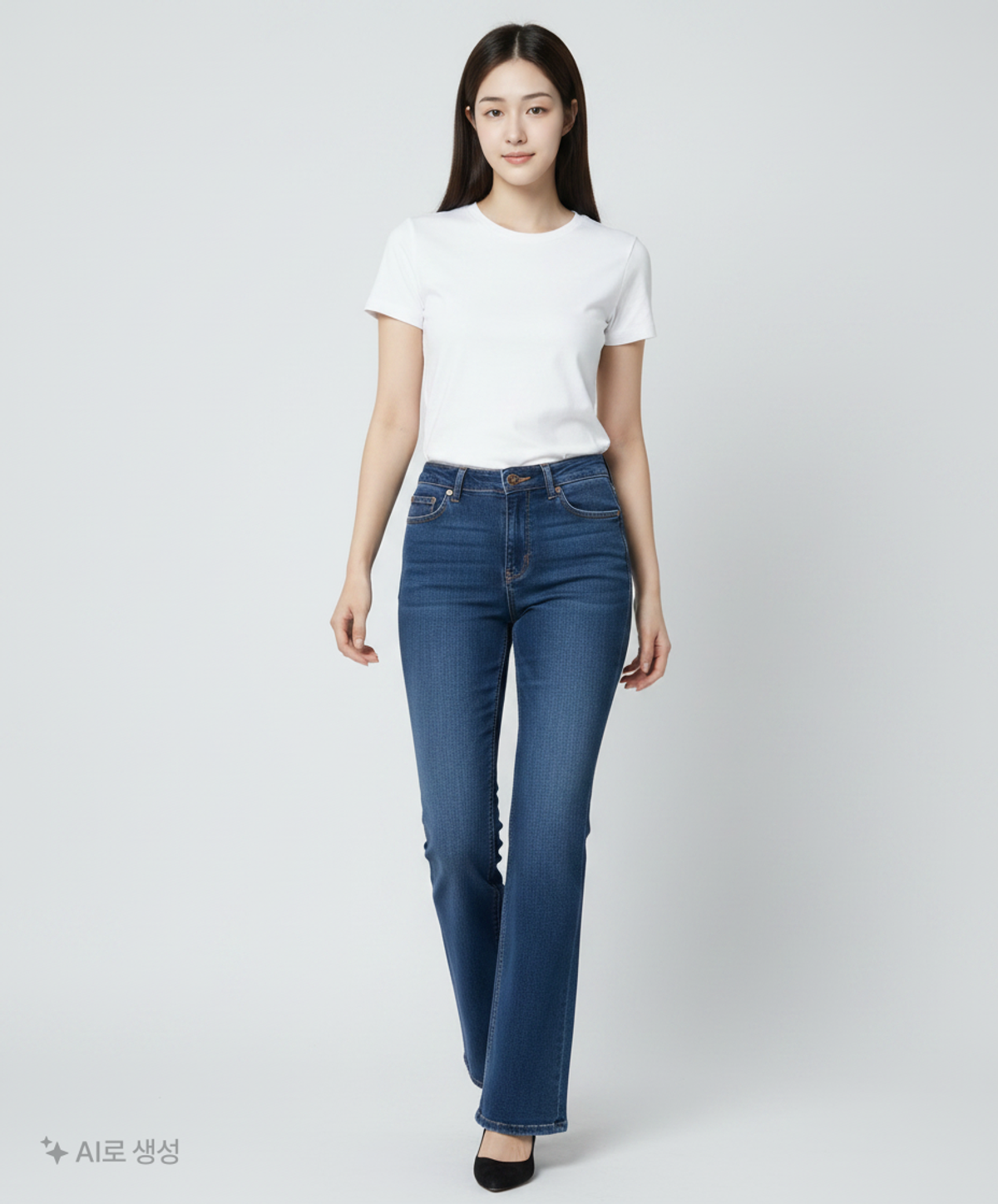 랜즈엔드(LANDS' END) 청/데님 팬츠 2