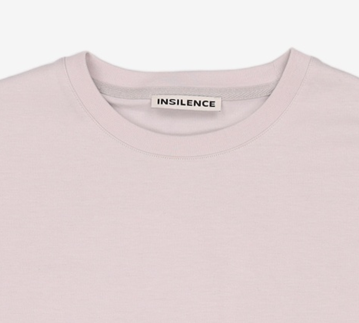 인사일런스(INSILENCE) 수피마 코튼 프리미엄 티셔츠 PASTEL GREY L
