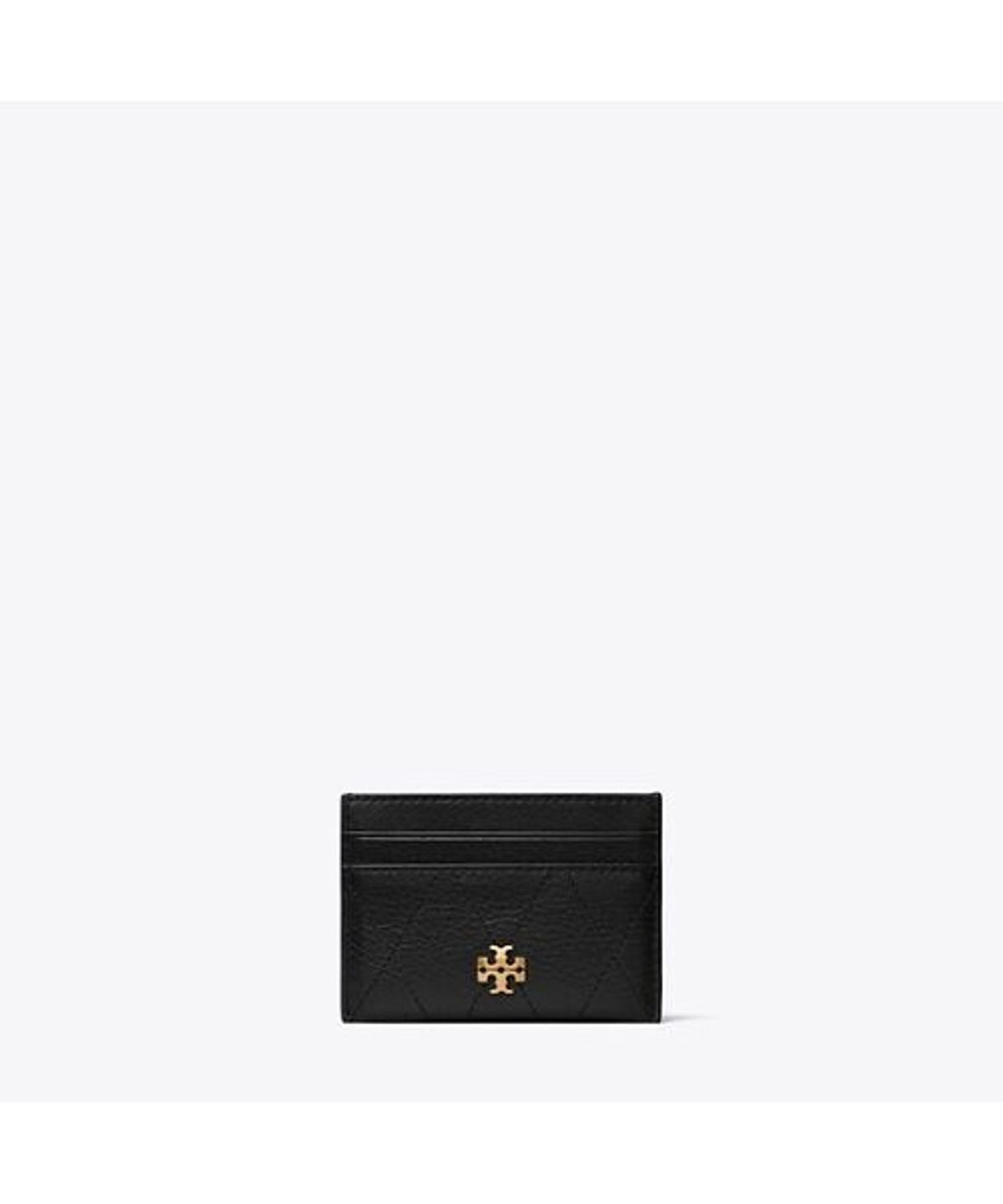 토리버치(TORYBURCH) 찰리 퀼티드 카드 케이스 - 블랙