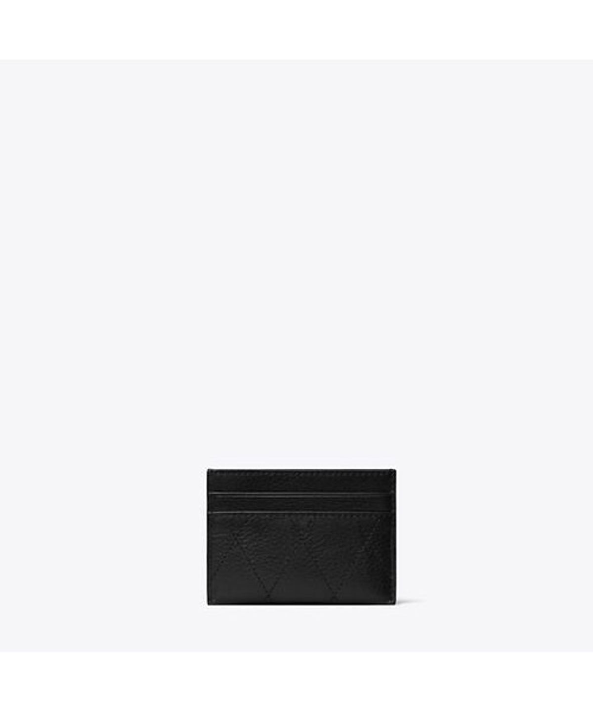 토리버치(TORYBURCH) 찰리 퀼티드 카드 케이스 - 블랙