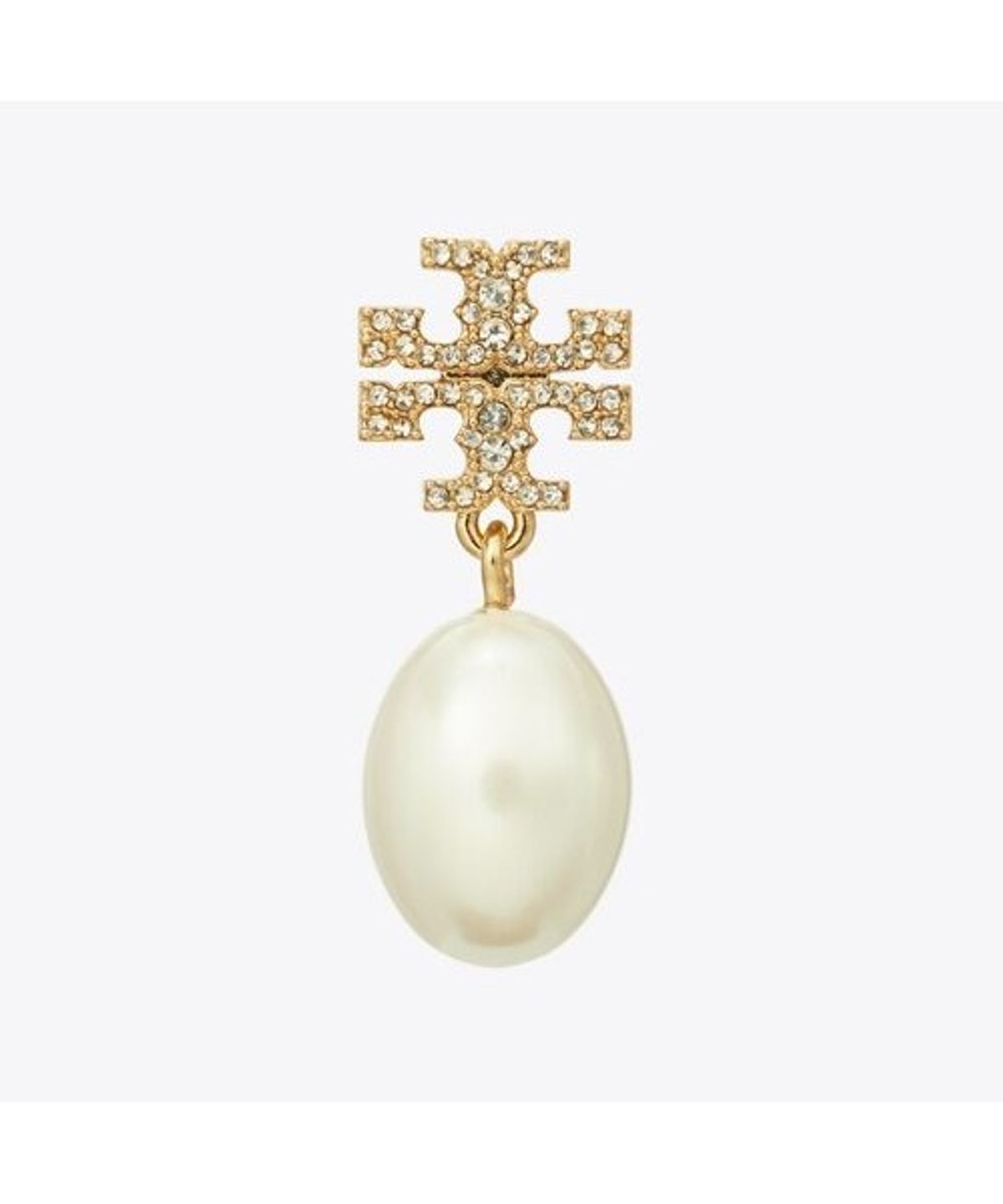 토리버치(TORYBURCH) 문댄스 펄 앤 파베 드롭 이어링 - 토리 골드 / 펄