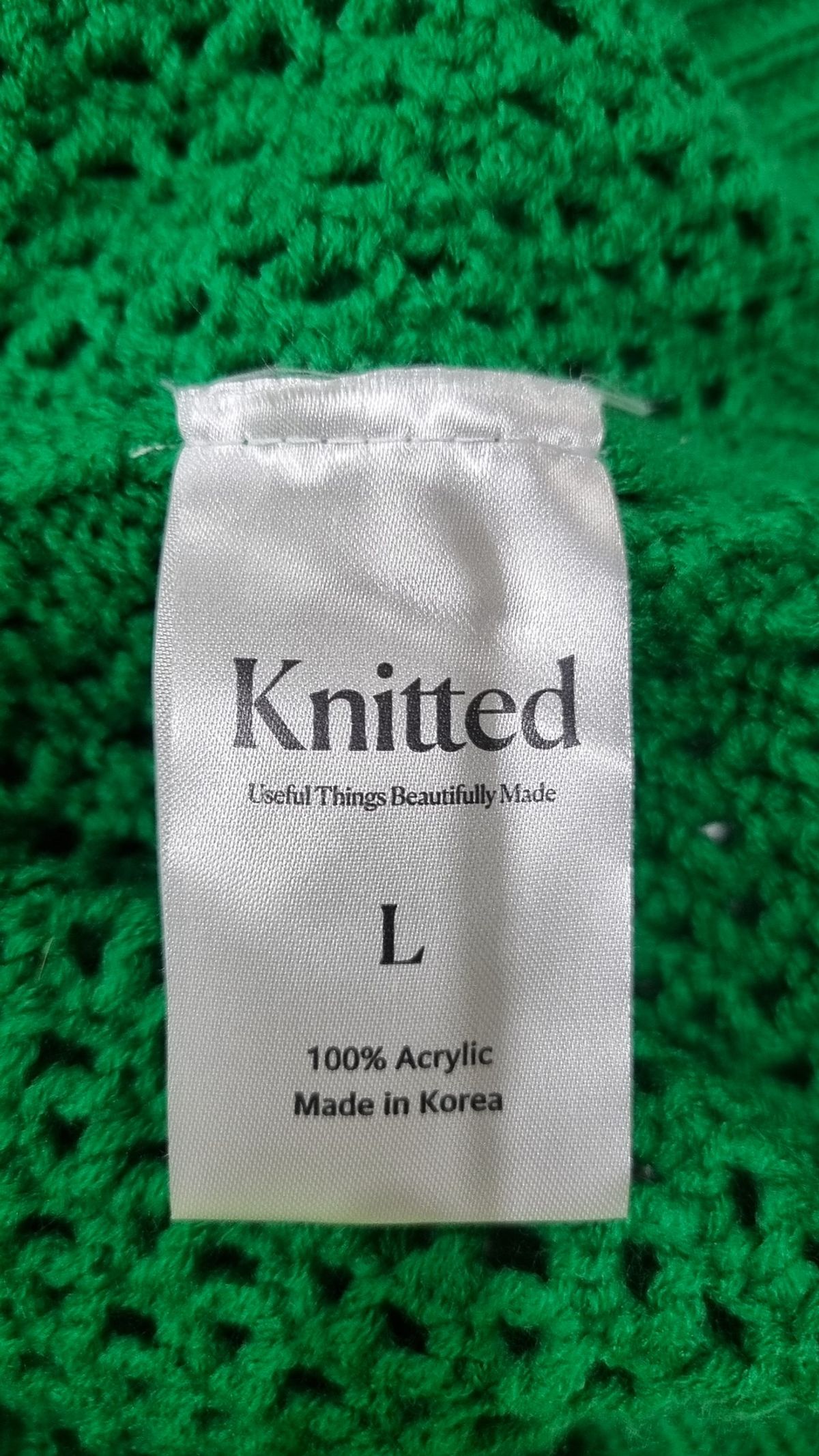 니티드(KNITTED) 베스트 L