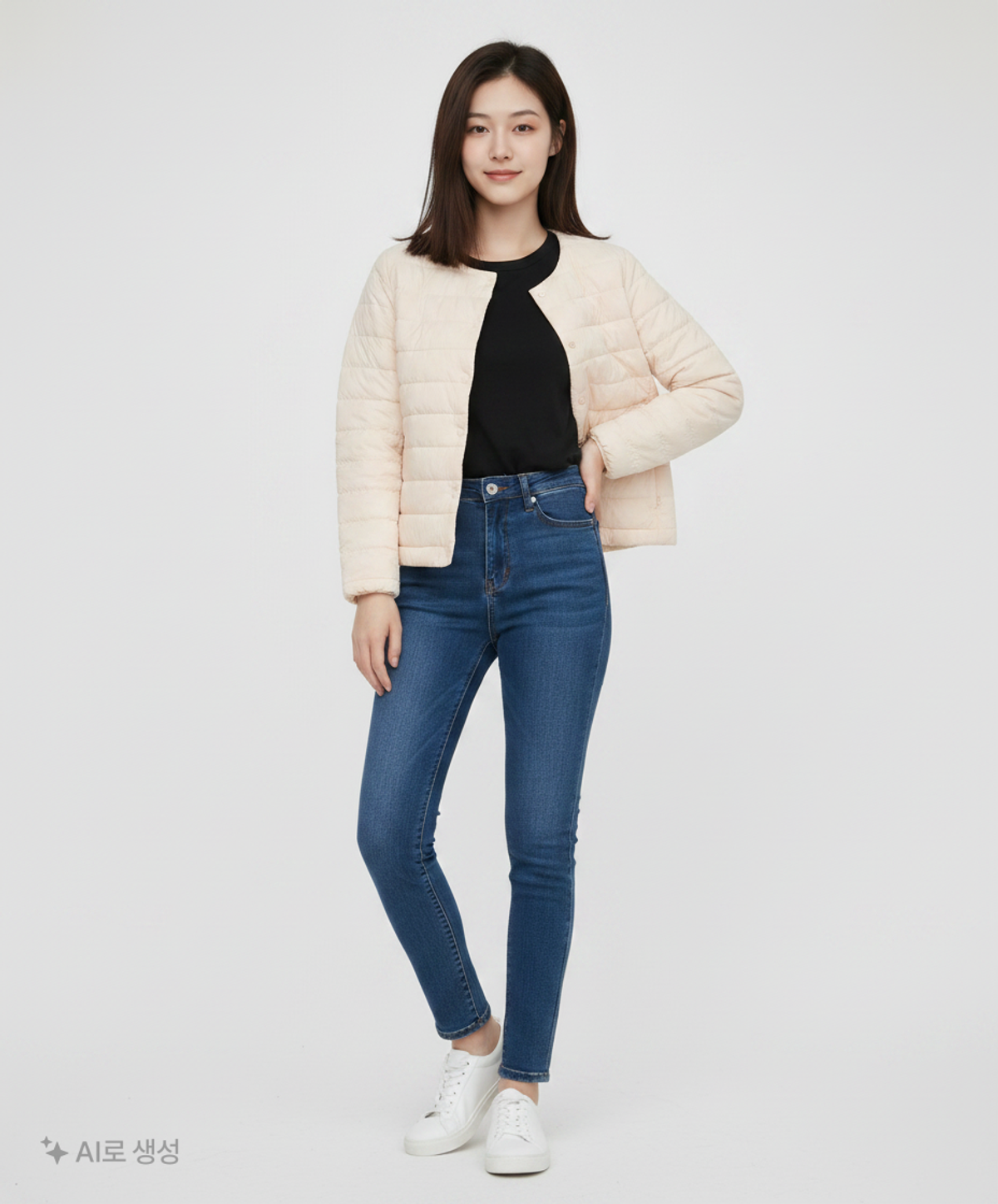 스파오(SPAO) 숏 패딩/숏 헤비 아우터 M