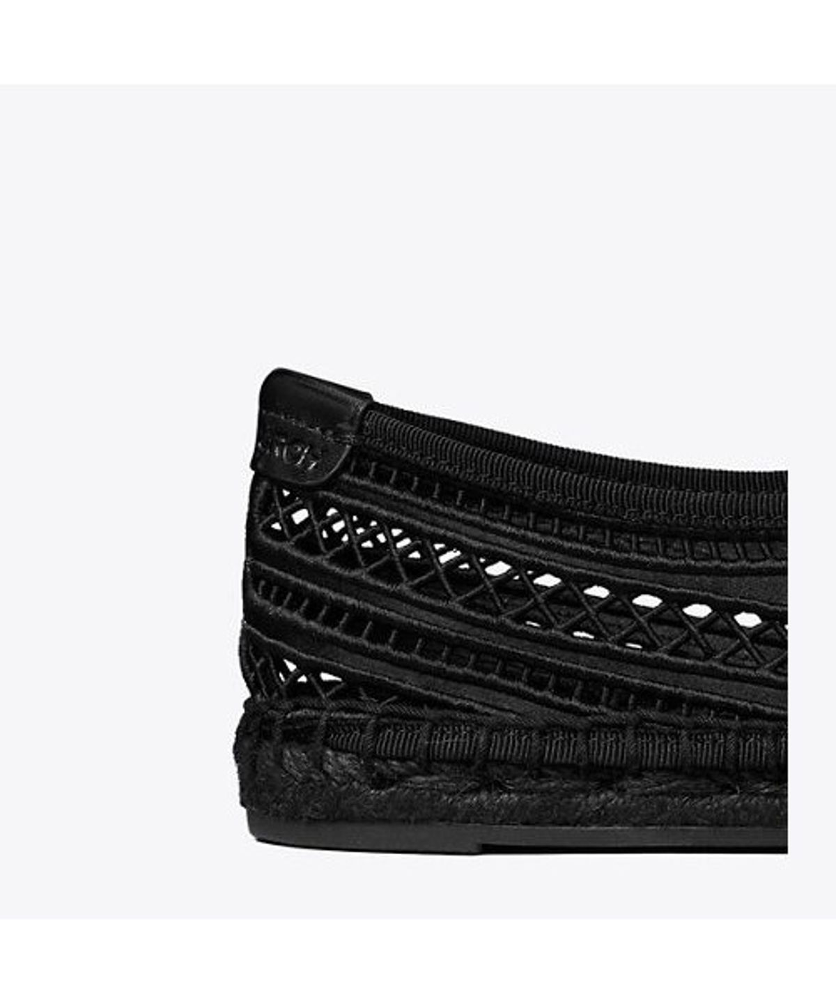 토리버치(TORYBURCH) 오픈 위브 메리 제인 에스파드리유 - 퍼펙트 블랙