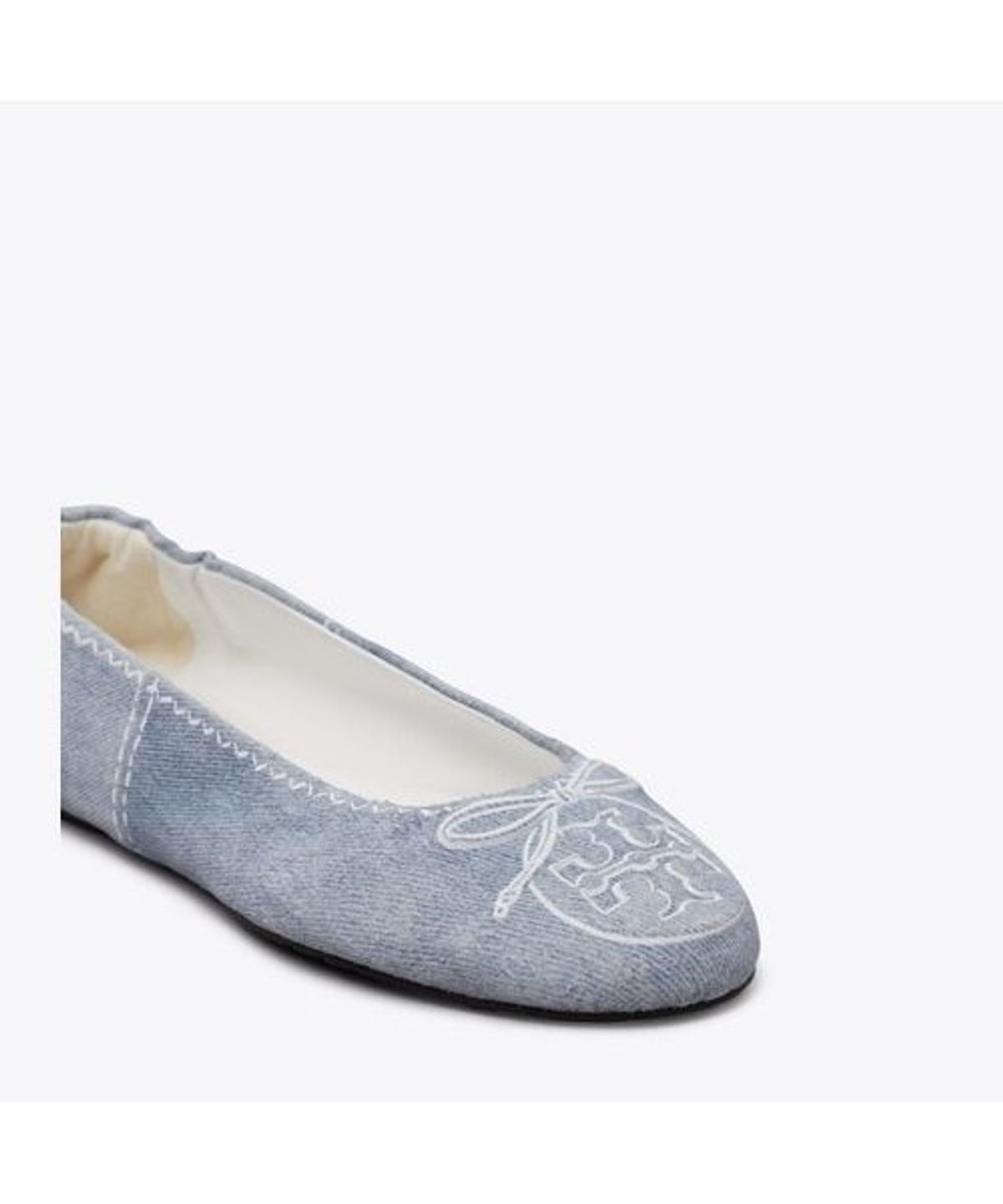 토리버치(TORYBURCH) 래바 트레블 발레 - 블루 클라우드