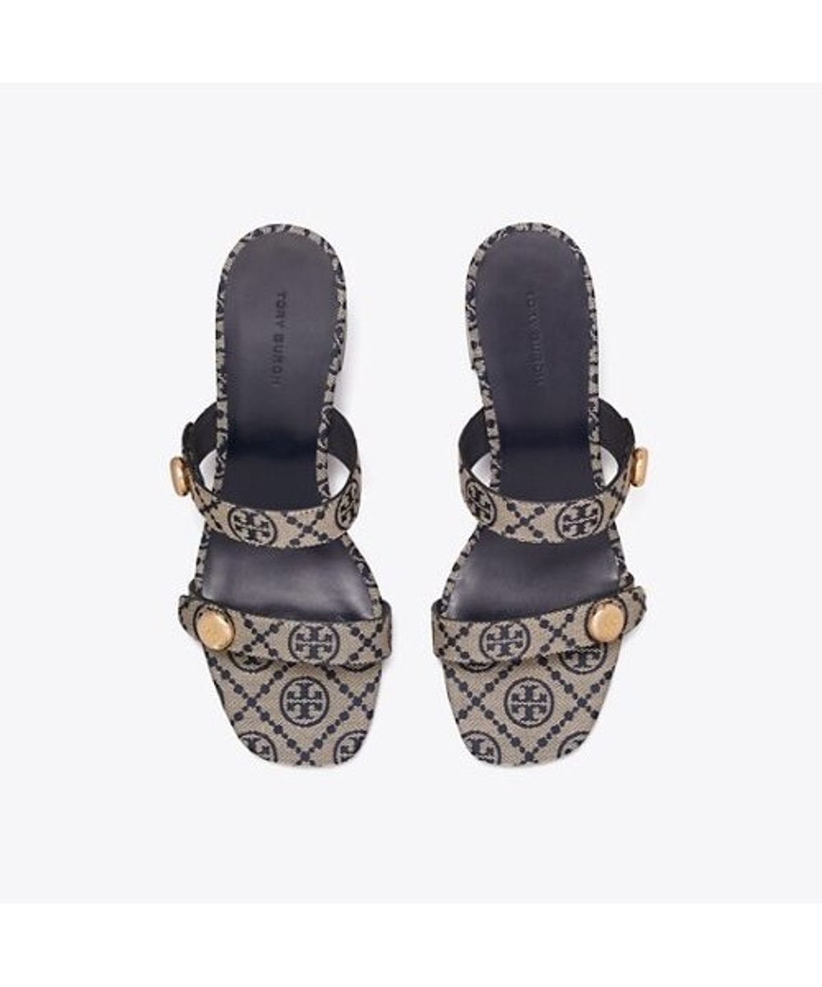 토리버치(TORYBURCH) 로미 시티 샌들 55Mm - 티 모노 퍼펙트 네이비