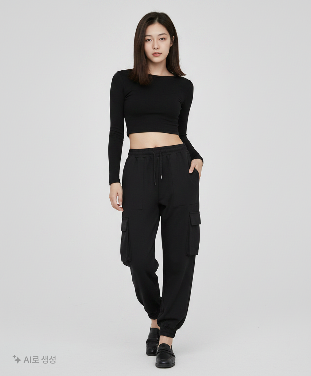 앳 더 모먼트(AT THE MOMENT) 조거 팬츠 XL