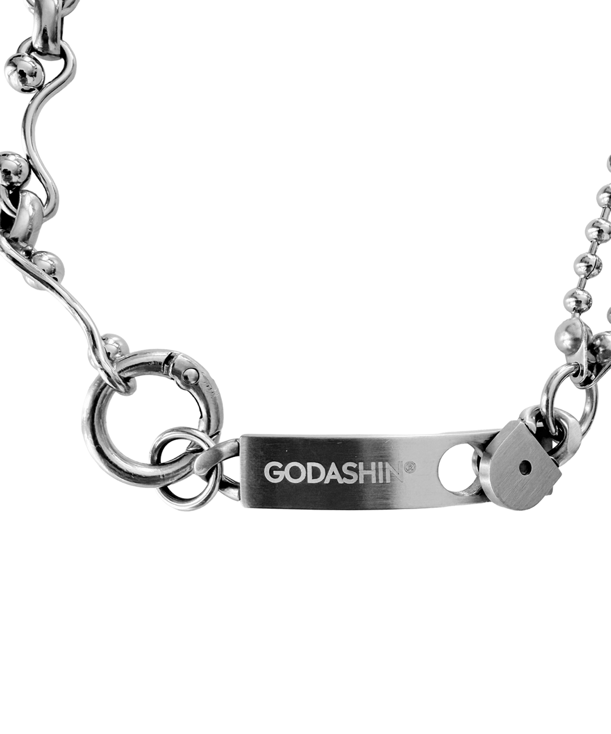 고다신(GODASHIN) Slide to Love Chain Necklace