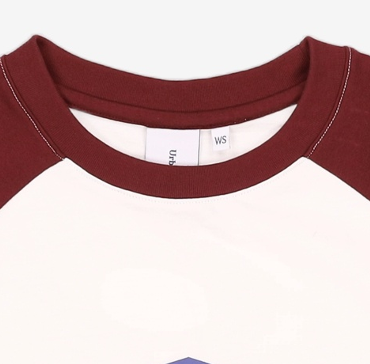어반디타입(URBANDTYPE) 독 하우스 그래픽 래글런 티셔츠_블랙 ws