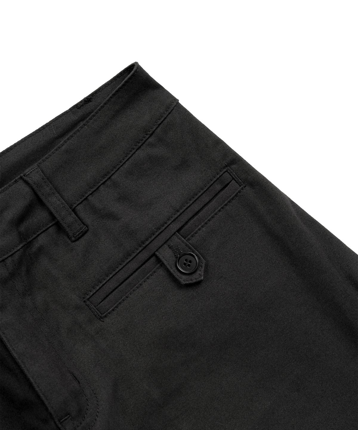 페플리(PEPLEE) Back Flap Curved Capri Pants (Black)