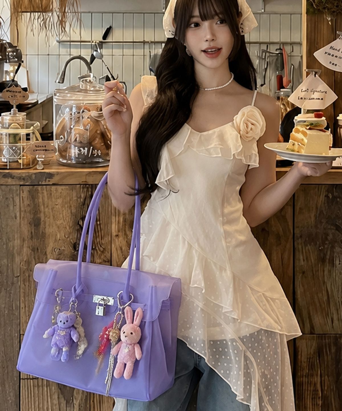 마틴콕스(MATINCOX) Jelly Keyring Bag - Purple