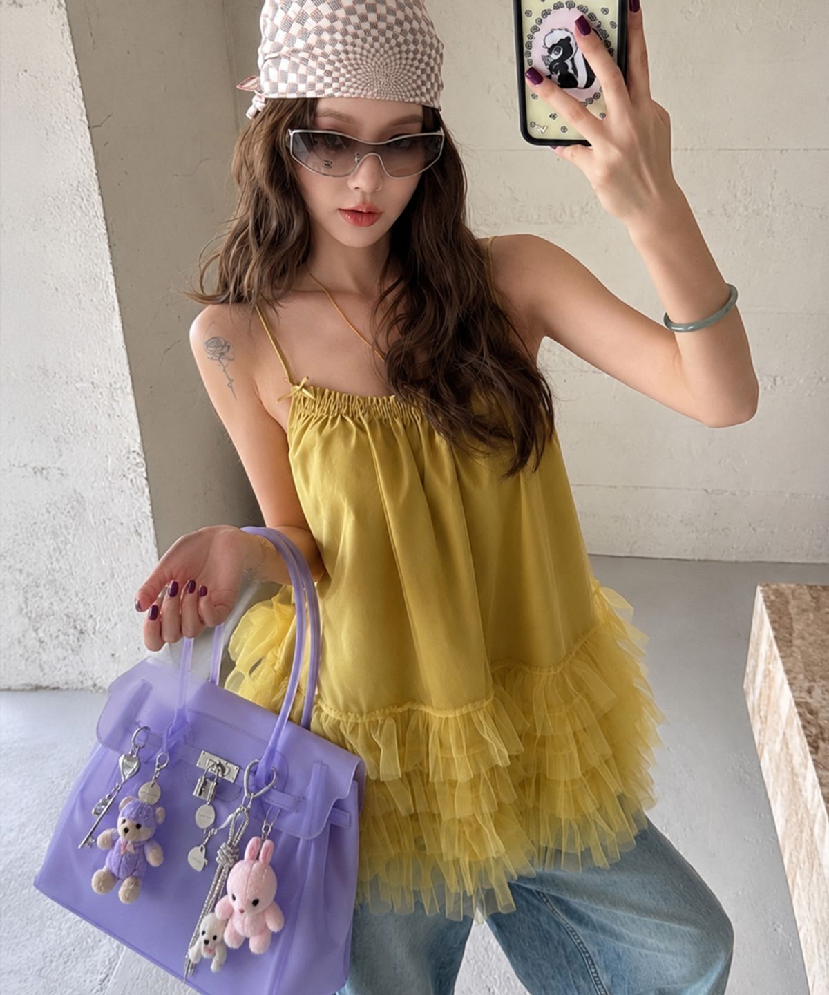 마틴콕스(MATINCOX) Jelly Keyring Bag - Purple