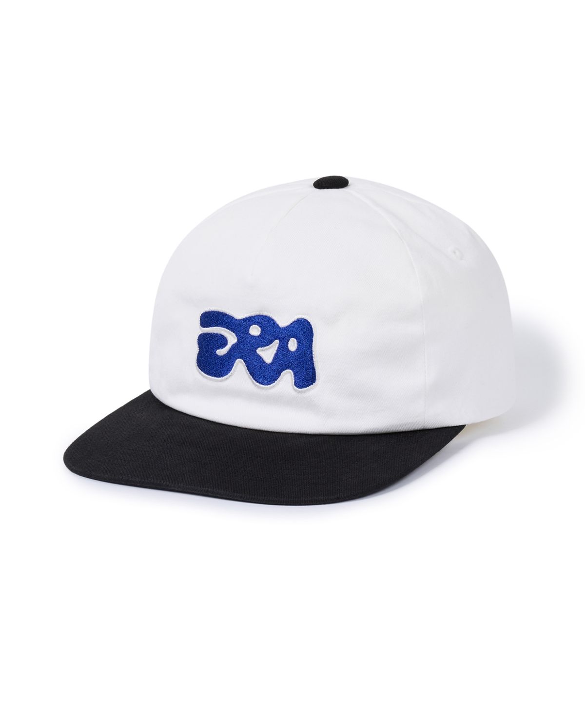 이알에이(ERA) UNISEX ERA BUBBLE LOGO CAP - WHITE BLACK