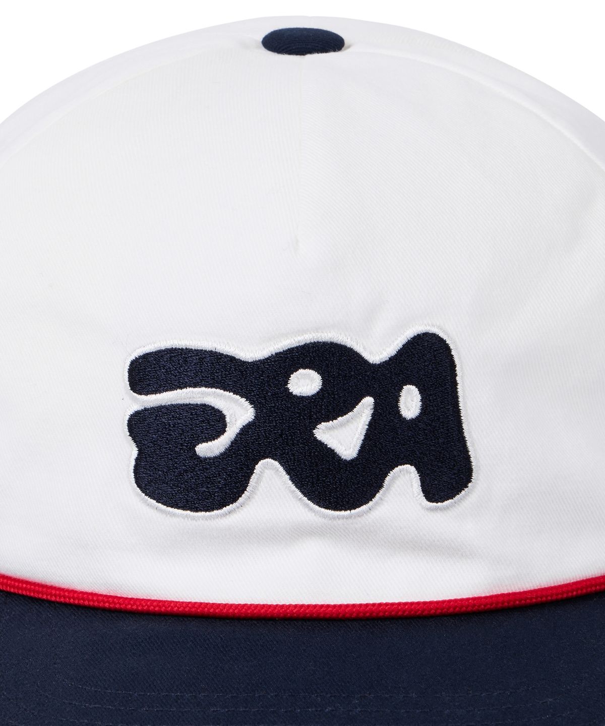 이알에이(ERA) UNISEX ERA BUBBLE LOGO CAP - WHITE NAVY