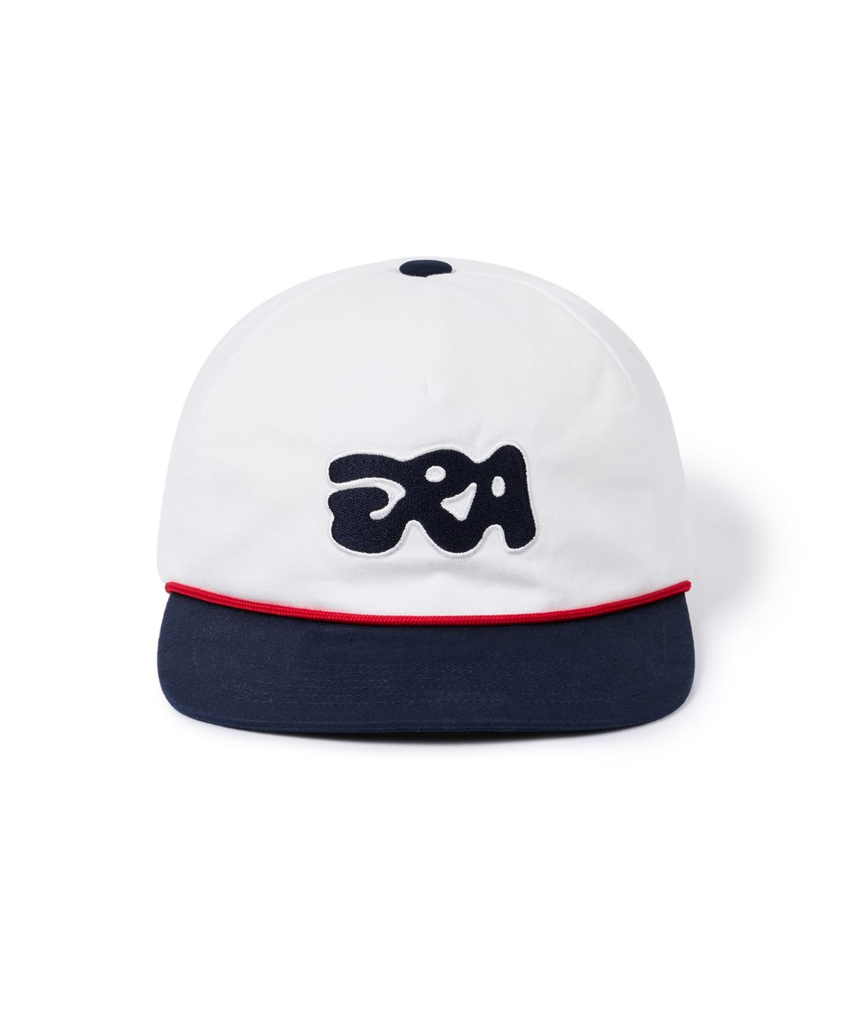 이알에이(ERA) UNISEX ERA BUBBLE LOGO CAP - WHITE NAVY