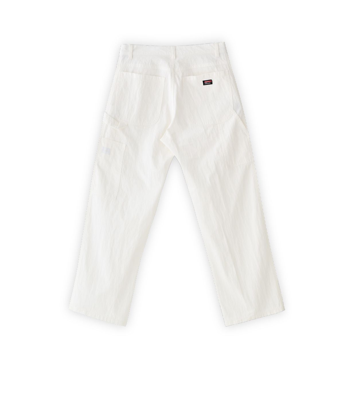 투위드(TUEWID) 002 Washed capenter pants in loose fit white