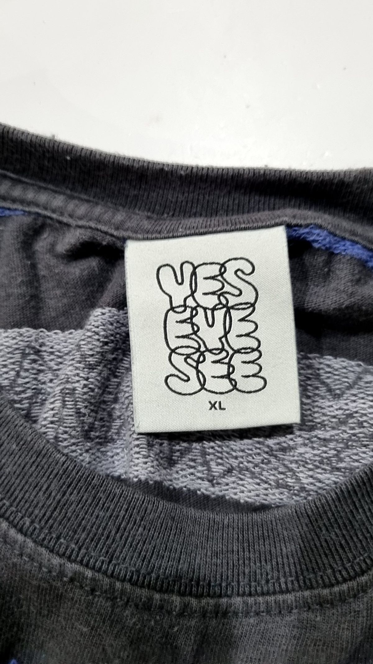 예스아이씨(YESEYESEE) SN Jacquard Tee Charcoal XL