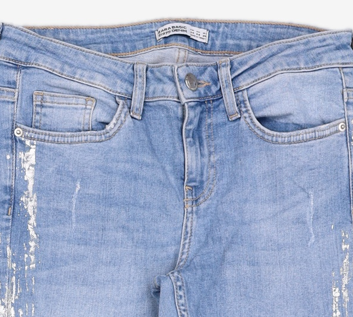 자라 베이직(ZARA BASIC) 청/데님 팬츠 26