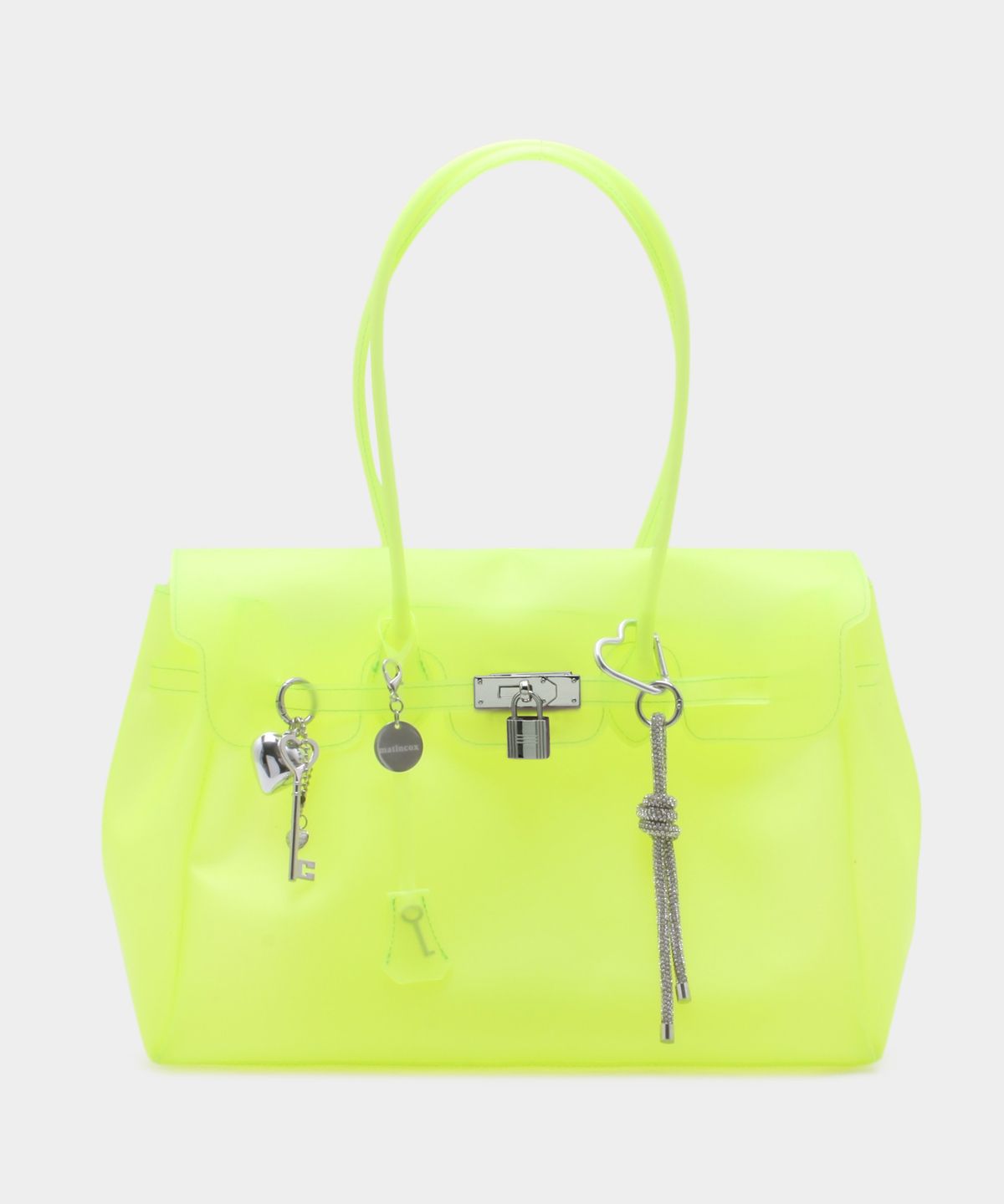 마틴콕스(MATINCOX) Jelly Keyring Bag - Lime