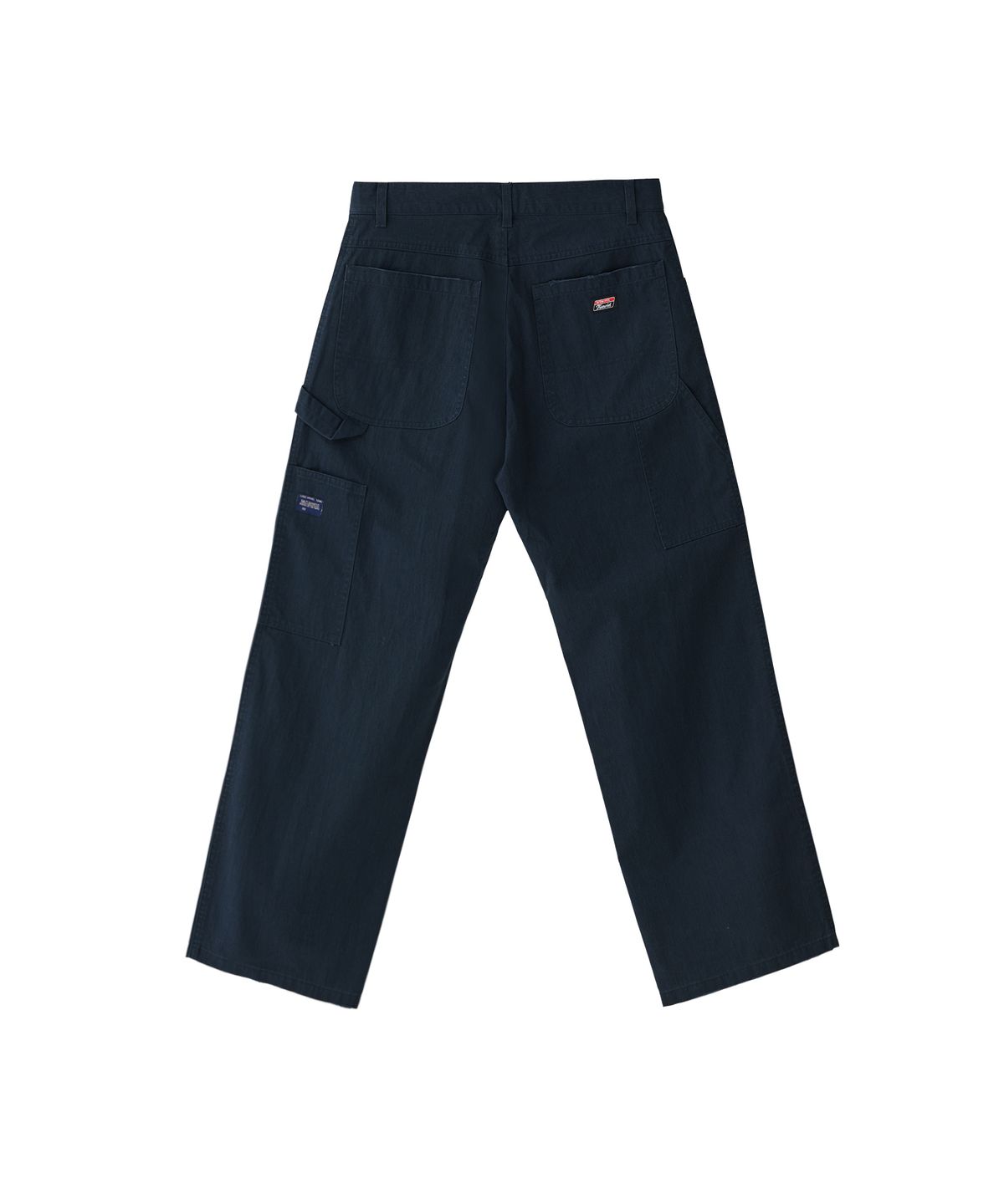 투위드(TUEWID) 002 Washed capenter pants in loose fit navy