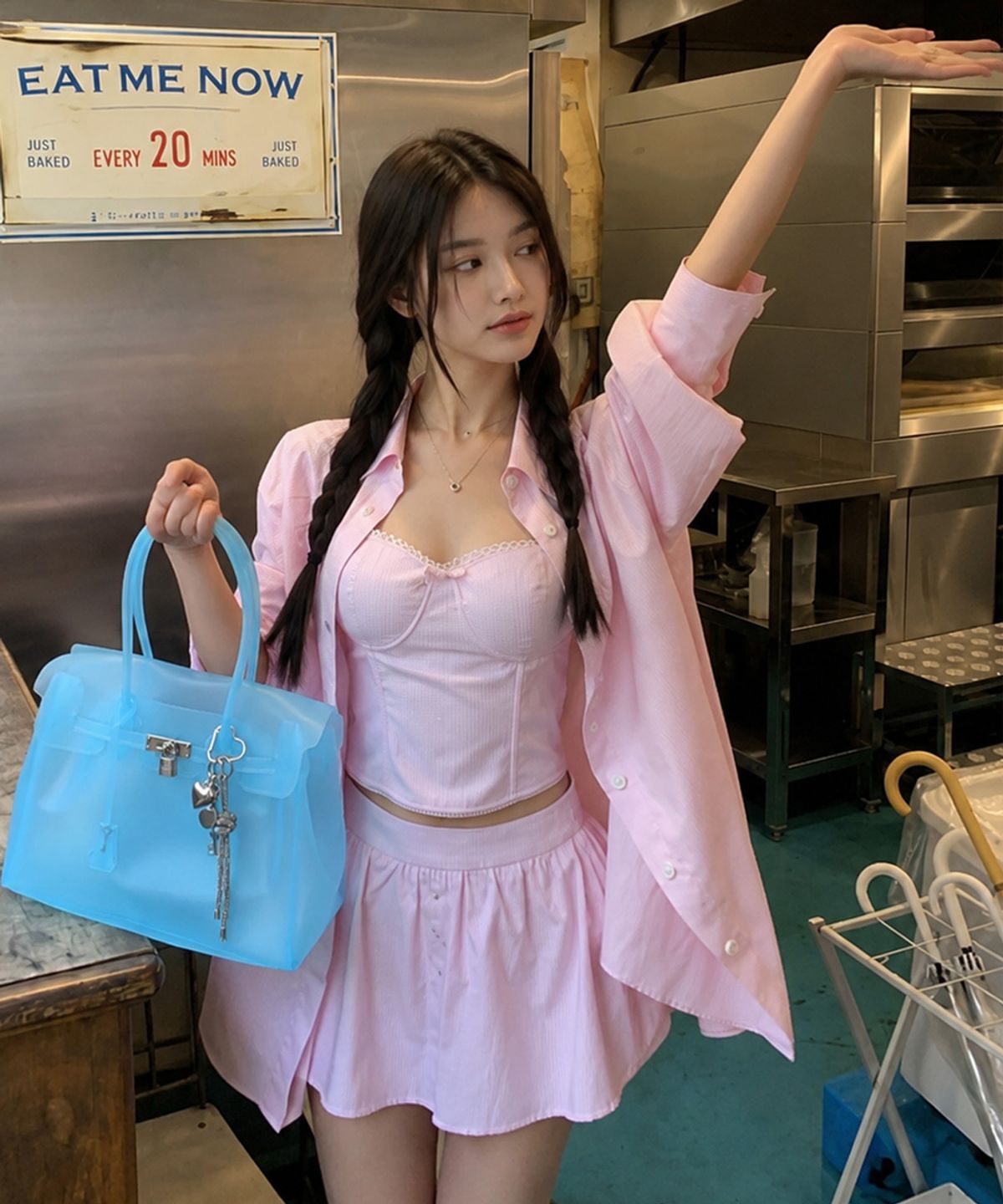 마틴콕스(MATINCOX) Jelly Keyring Bag - Sky