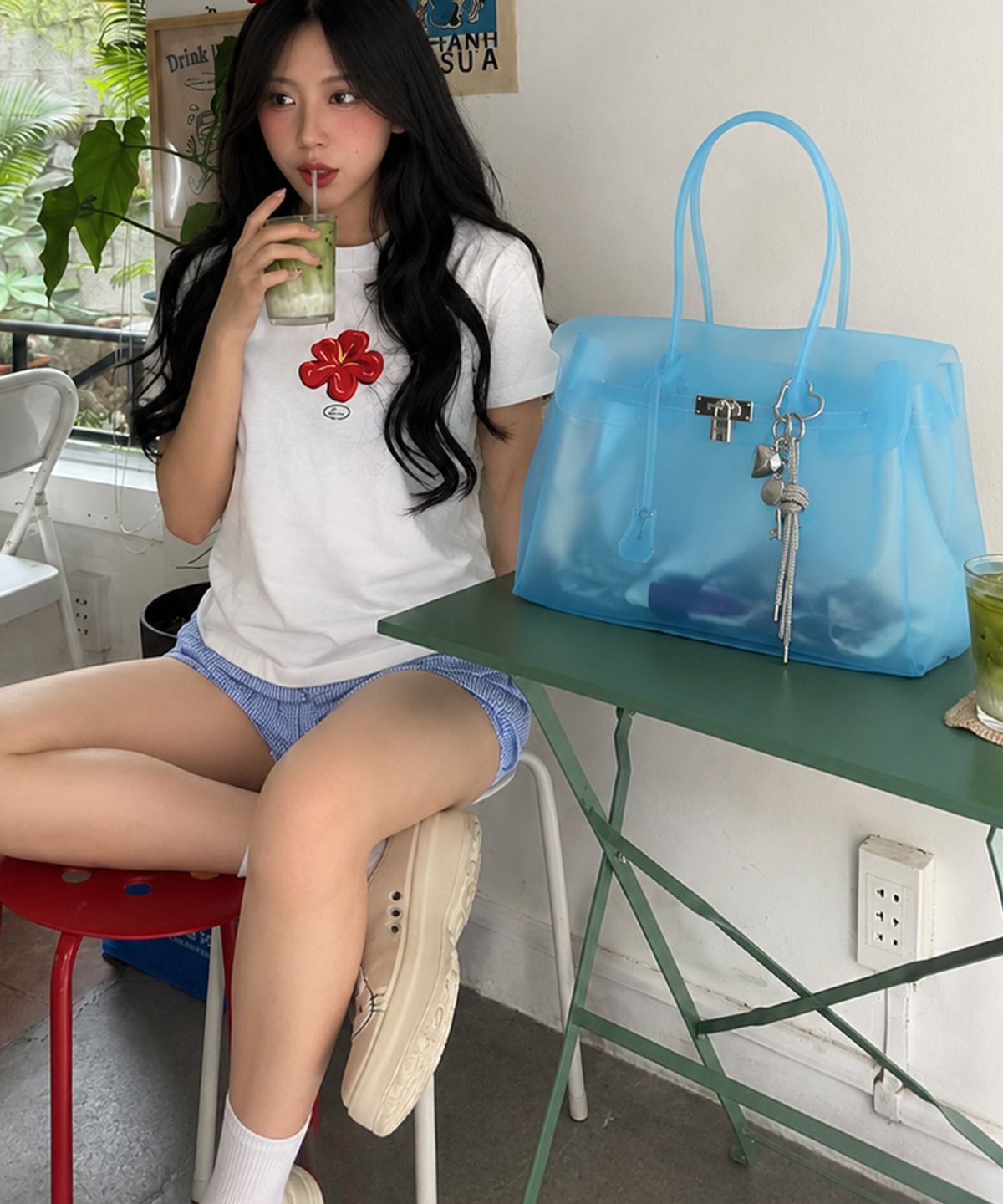 마틴콕스(MATINCOX) Jelly Keyring Bag - Sky