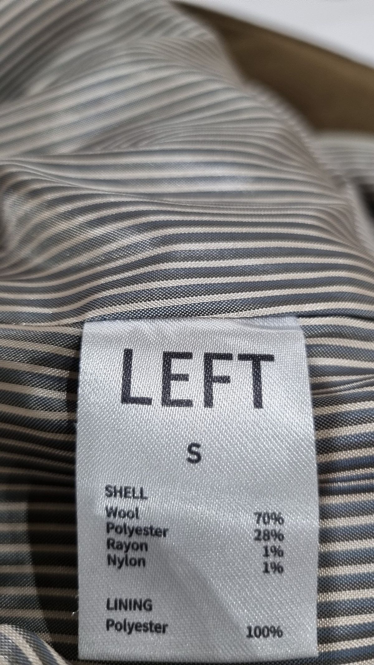 레프트서울(LEFTSEOUL) 겨울 기타 코트 S