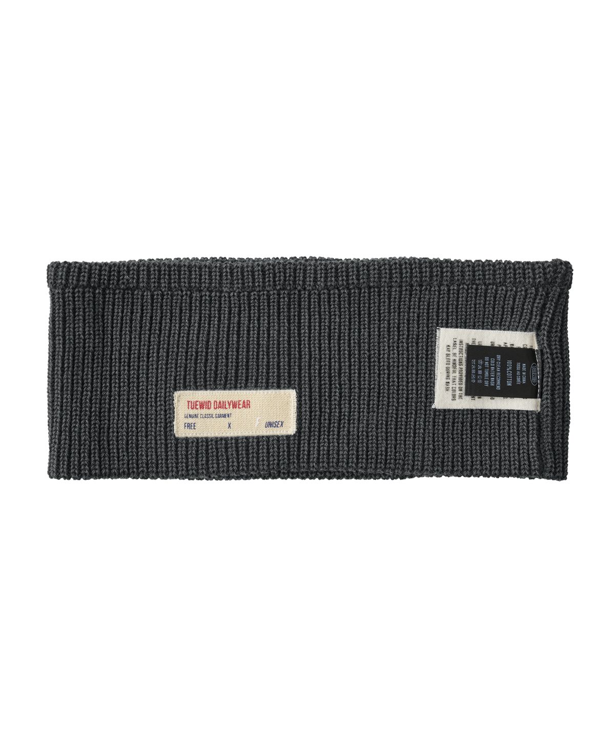 투위드(TUEWID) High-Twist Washed Cotton Knit Headband