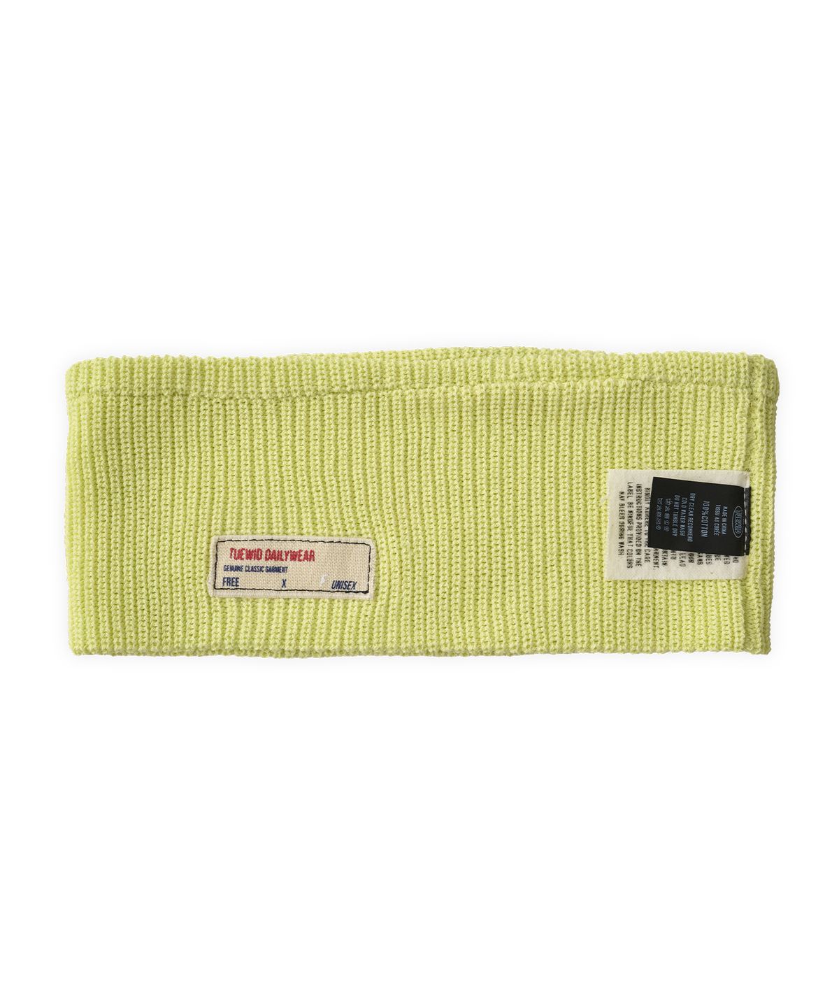 투위드(TUEWID) High-Twist Washed Cotton Knit Headband