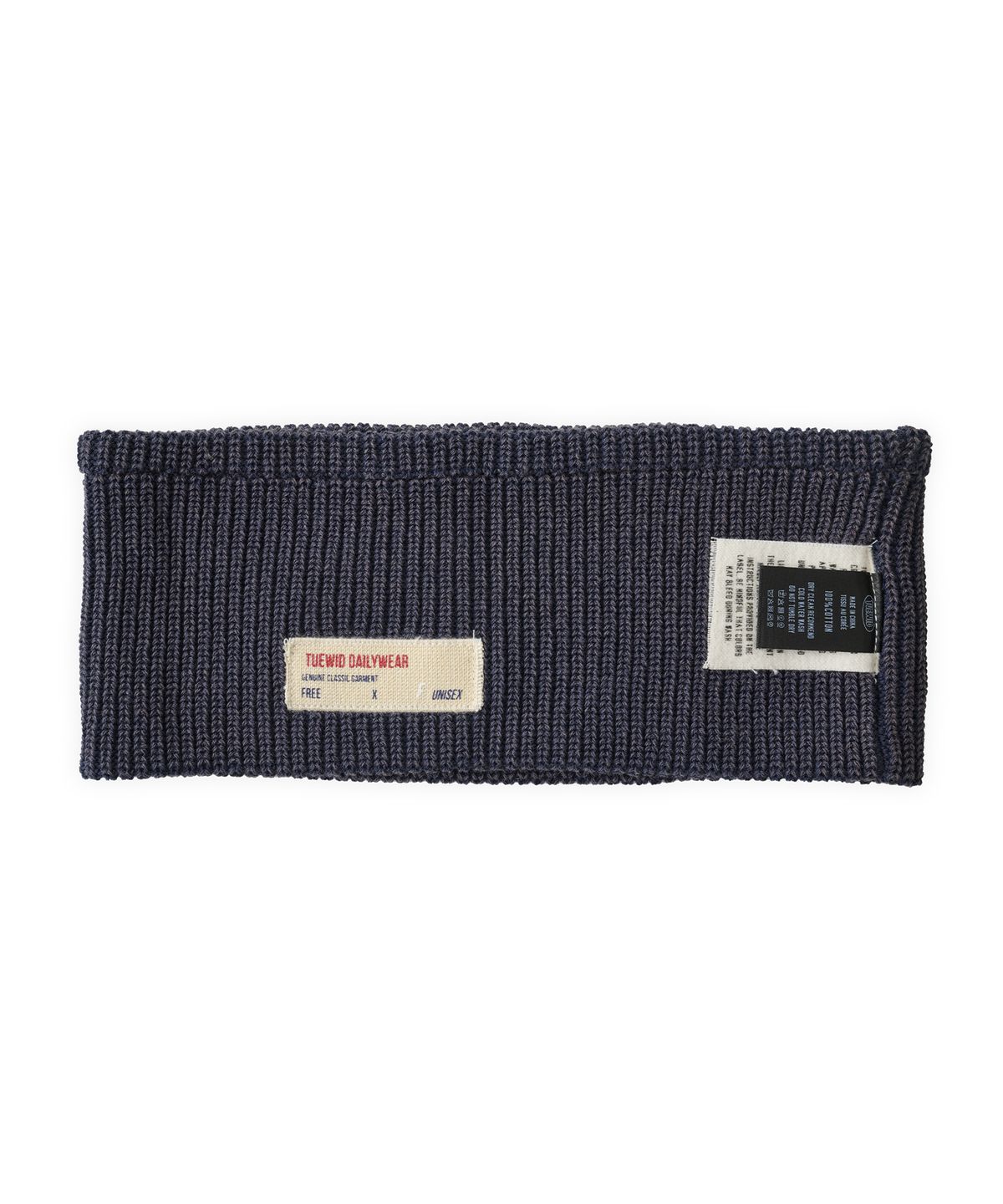 투위드(TUEWID) High-Twist Washed Cotton Knit Headband