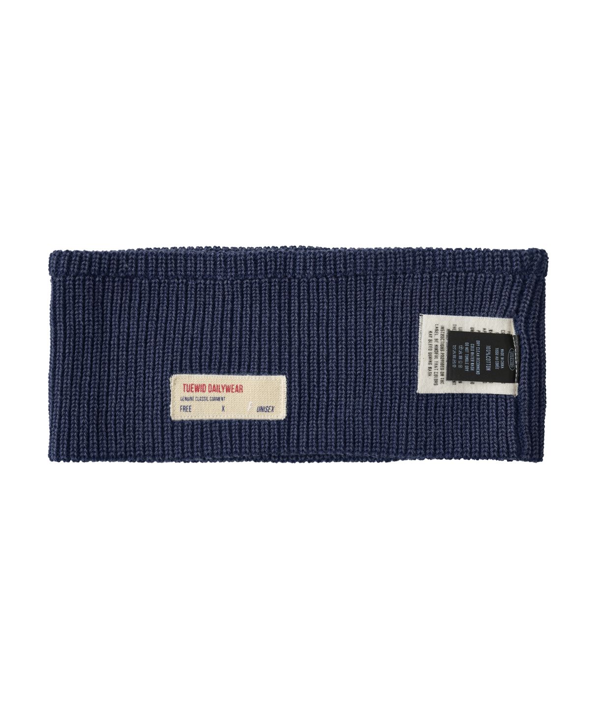 투위드(TUEWID) High-Twist Washed Cotton Knit Headband