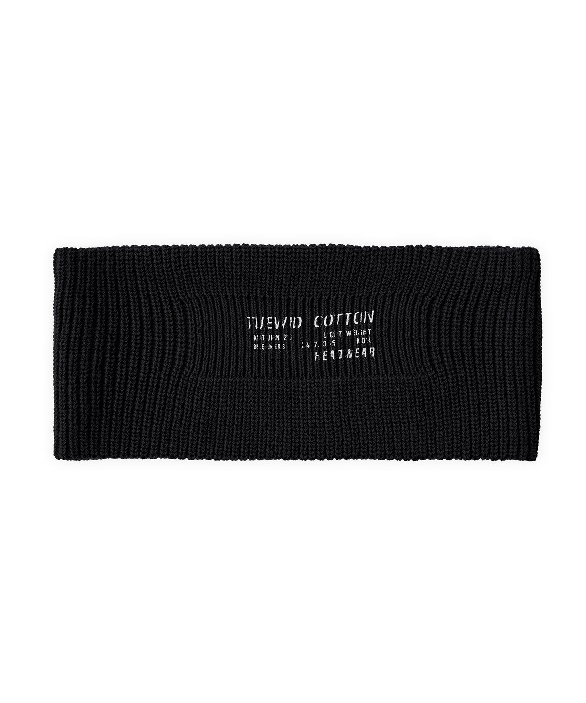 투위드(TUEWID) High-Twist Washed Cotton Knit Headband