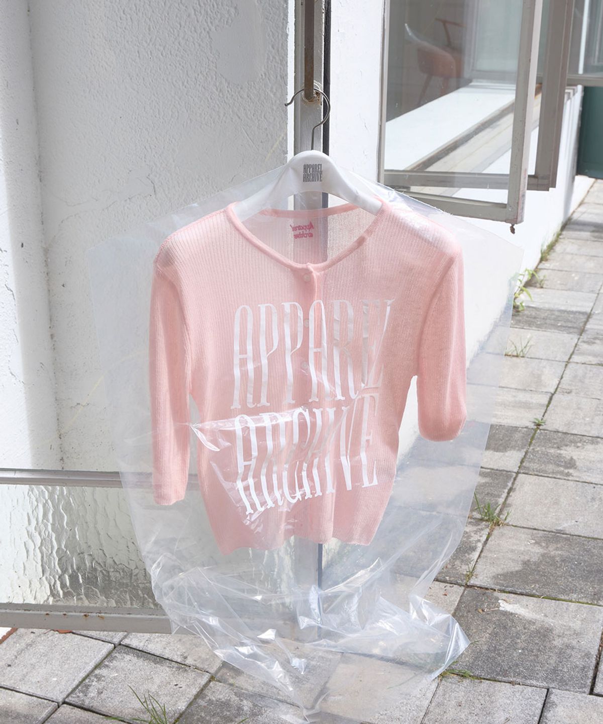 어패럴아카이브(APPAREL ARCHIVE) Lume linen cardigan - Pink