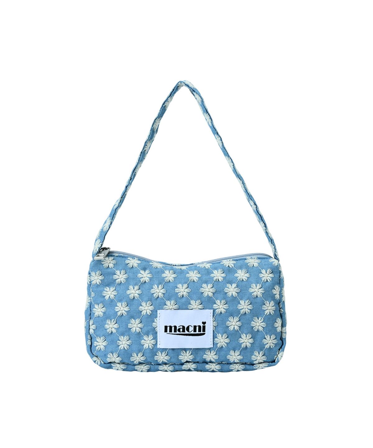 마크니(MACNI) FLOWER MINI POUCH SHOULDER BAG SKY BLUE