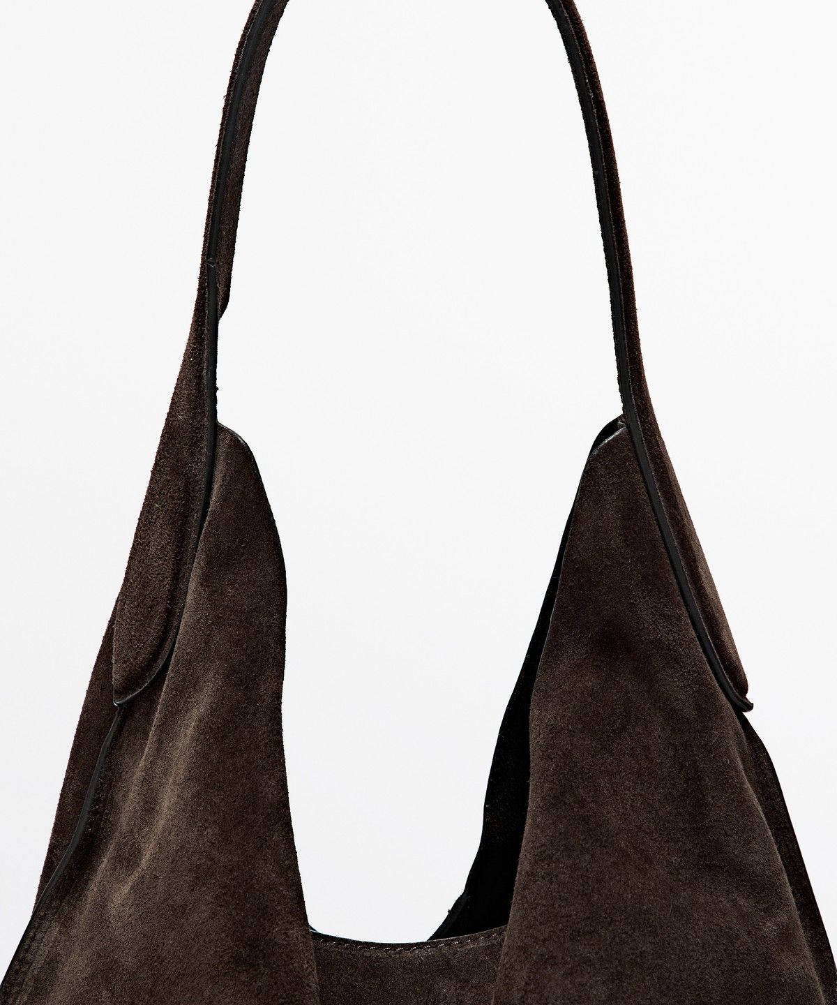 마시모두띠(MASSIMO DUTTI) 스플릿 스웨이드 미니 백