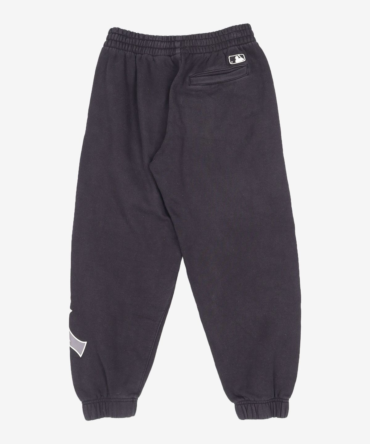 엠엘비(MLB) 베이직 빅로고 기모 루즈핏 조거팬츠 NY (Black) XS