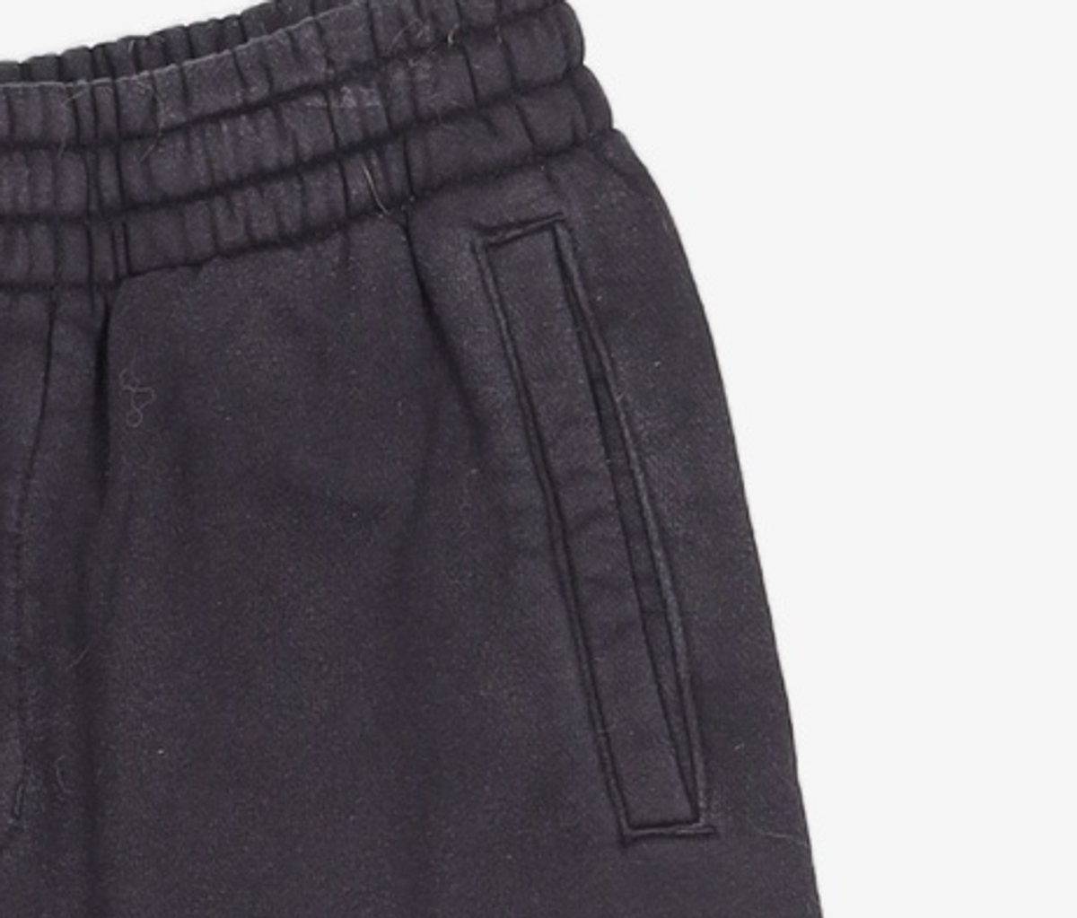 엠엘비(MLB) 베이직 빅로고 기모 루즈핏 조거팬츠 NY (Black) XS