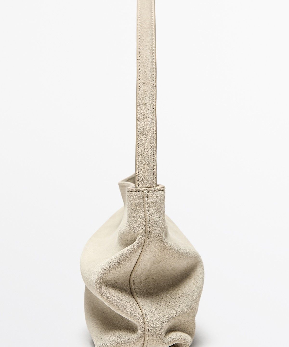 마시모두띠(MASSIMO DUTTI) 스플릿 스웨이드 숄더 백