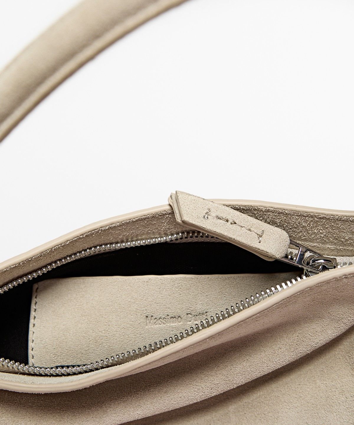 마시모두띠(MASSIMO DUTTI) 스플릿 스웨이드 숄더 백