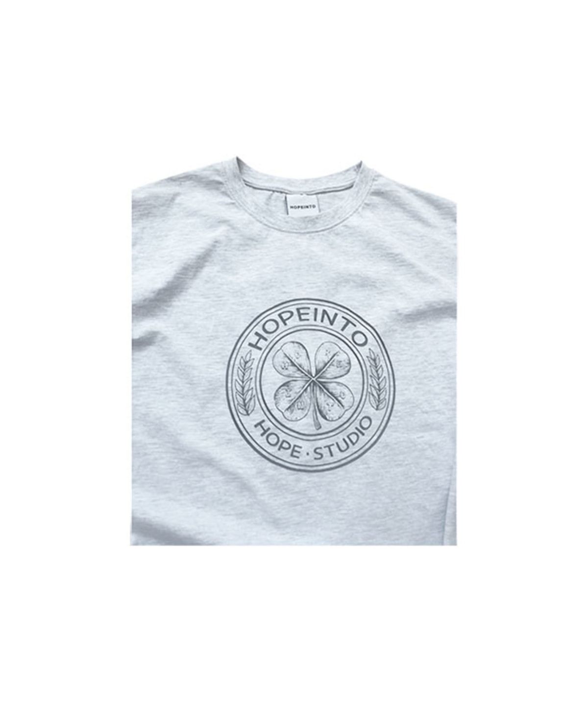호프인투(HOPEINTO) HOPEINTO Melange Grey T-shirt