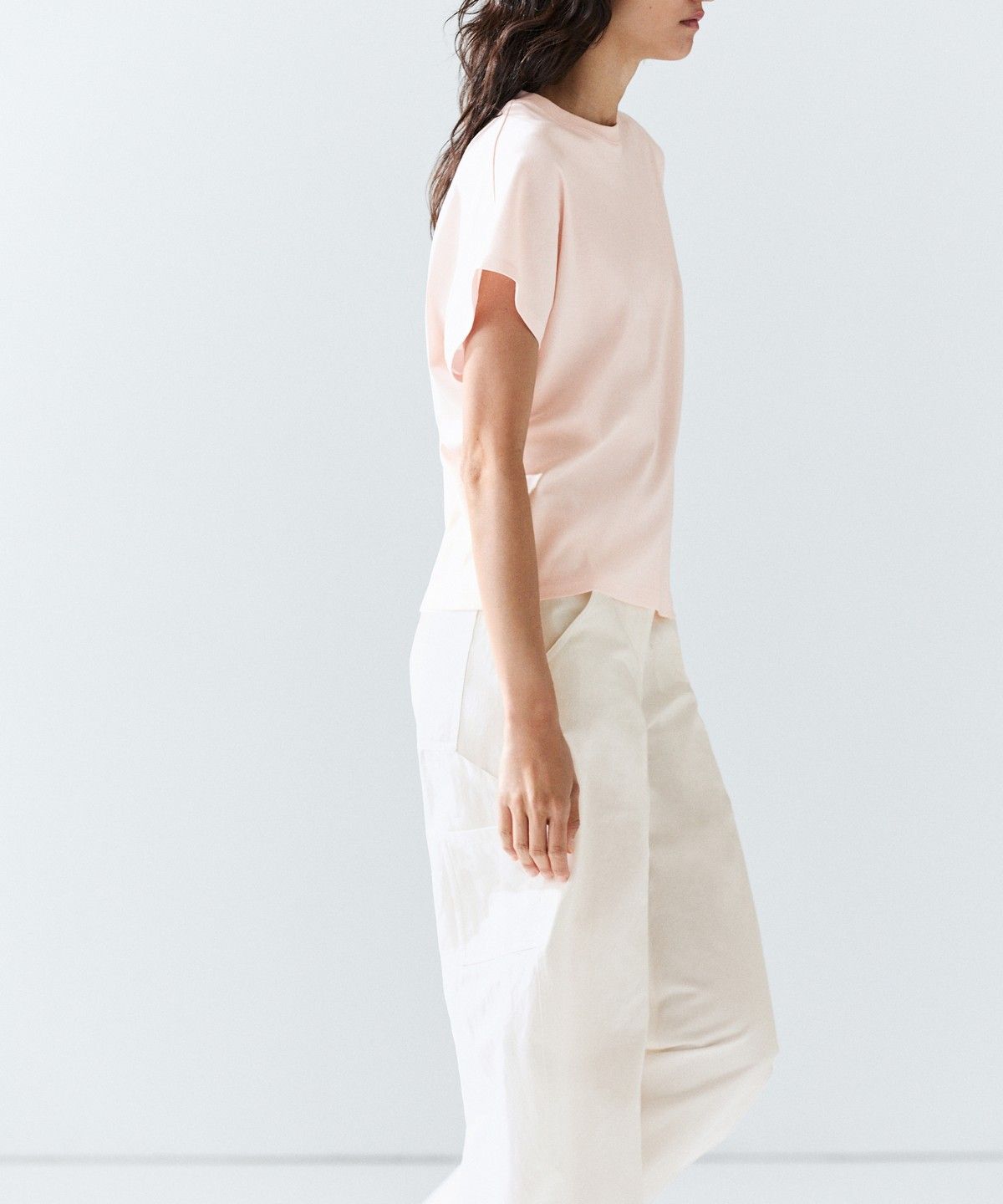 마시모두띠(MASSIMO DUTTI) 100% 면 반팔 티셔츠