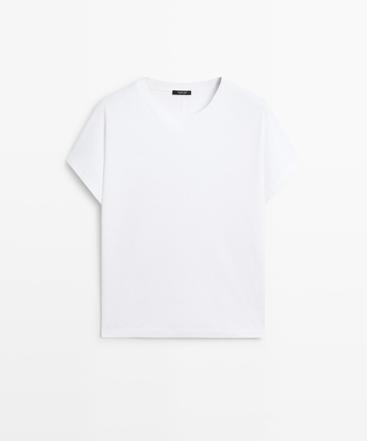 마시모두띠(MASSIMO DUTTI) 100% 면 반팔 티셔츠