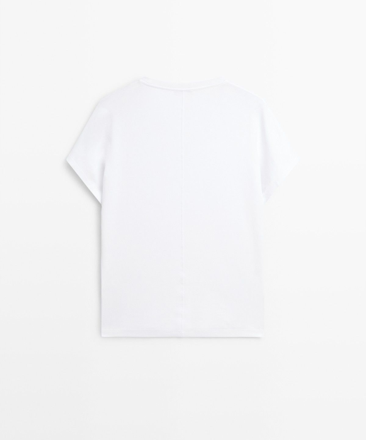 마시모두띠(MASSIMO DUTTI) 100% 면 반팔 티셔츠