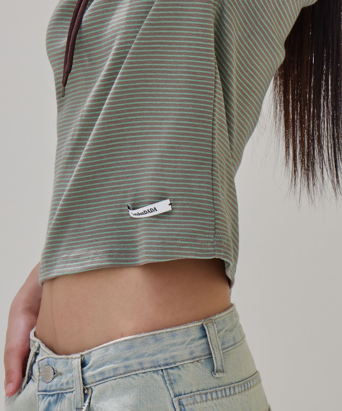 런던다다(LONDONDADA) Essential Ringer T-Shirt, S/T_MINT
