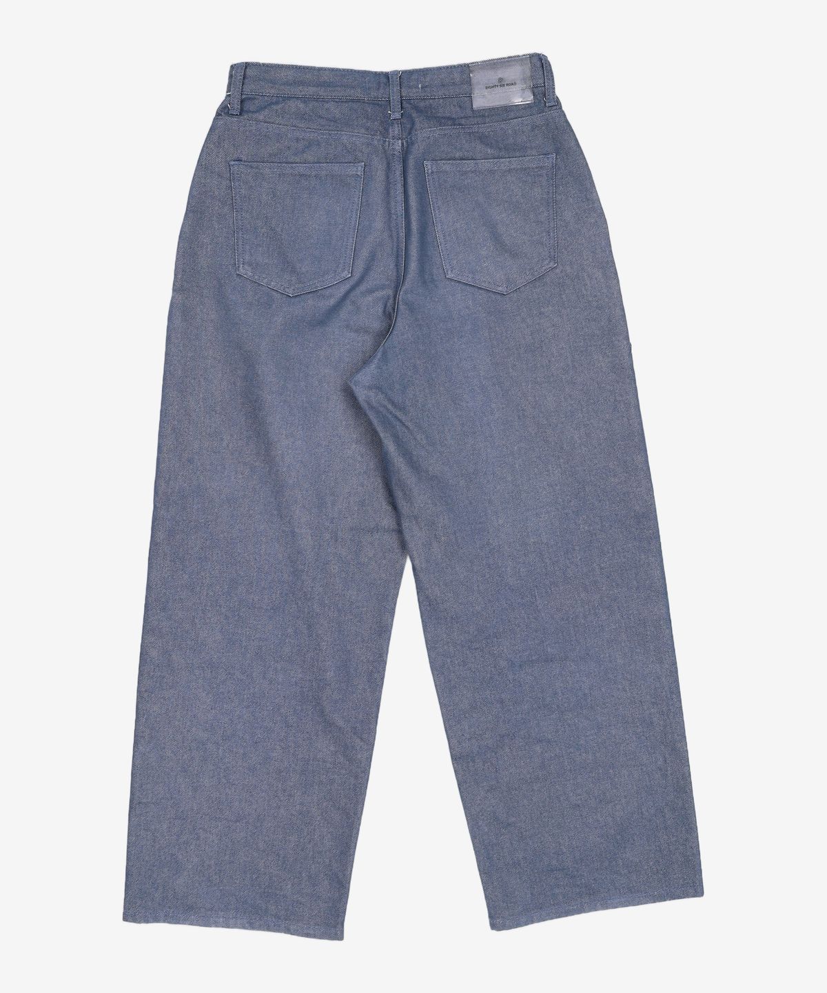 86로드(86ROAD) REAL WIDE ONE TUCK DENIM GREEN BLUE / WIDE 32