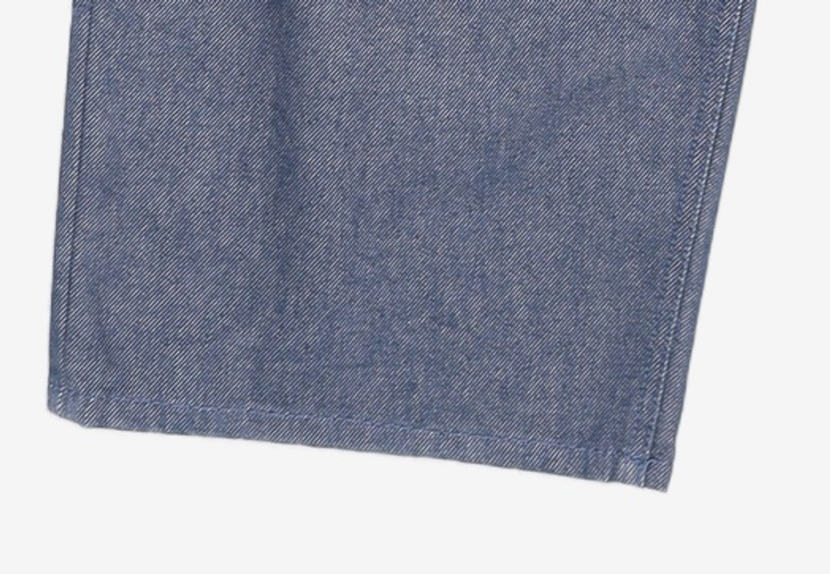 86로드(86ROAD) REAL WIDE ONE TUCK DENIM GREEN BLUE / WIDE 32