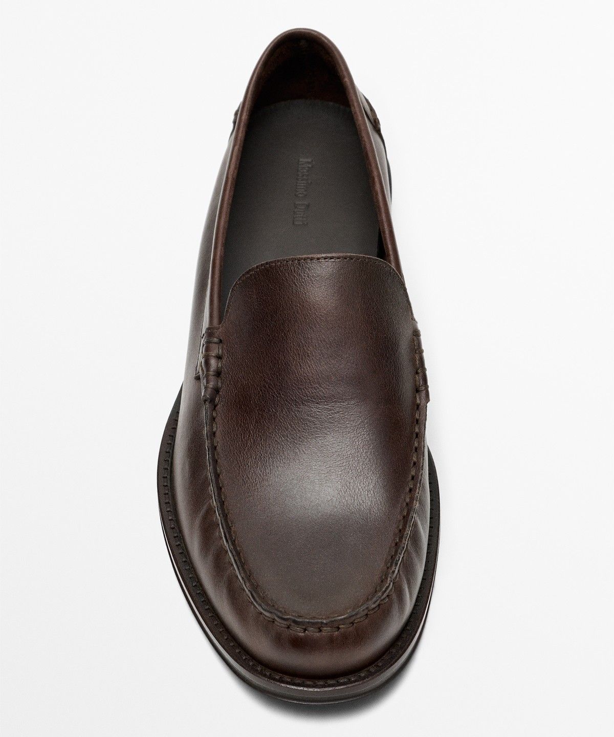 마시모두띠(MASSIMO DUTTI) 오일드 레더 로퍼